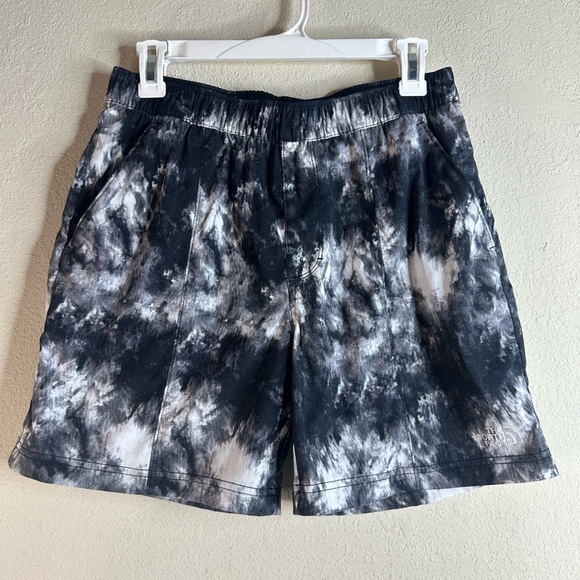 Sold The North Face Printed Class V Pull‎ On Shorts Black Tie Dye Print - Picture 1 of 4